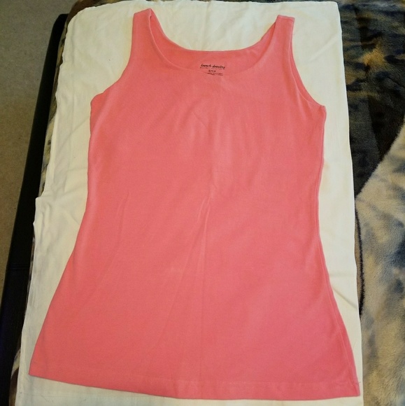 French Dressing Tops French Dressing Tank Top With Mini Bra Poshmark